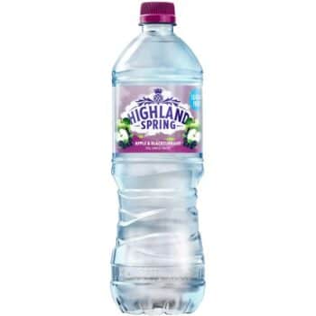Highland Spring Apple & Blackcurrant Still Flavoured Spring Water (750ml)
