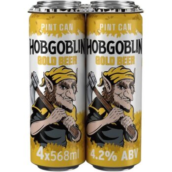 Hobgoblin Gold Beer (4 x 568ml)