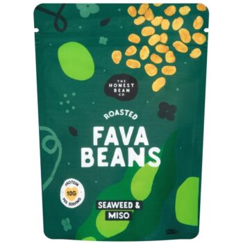 Honest Bean Roasted Fava Beans Seaweed & Miso (120g)