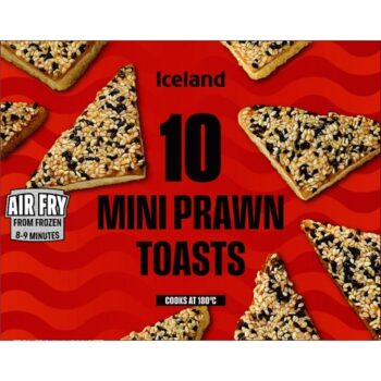 Iceland 10 Mini Prawn Toasts (150g)