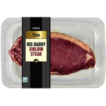 Iceland Big Daddy Sirloin Steak (340g)