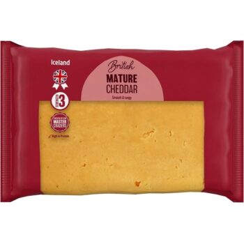 Iceland British Mature Cheddar: (750g)