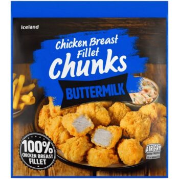 Iceland Buttermilk Chicken Breast Fillet Chunks (475g)