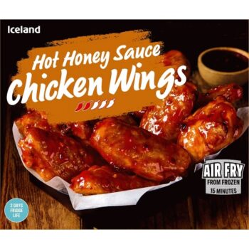 Iceland Hot Honey Sauce Chicken Wings (475g)