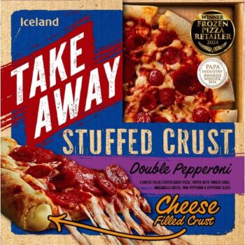 Iceland Stuffed Crust Double Pepperoni Pizza