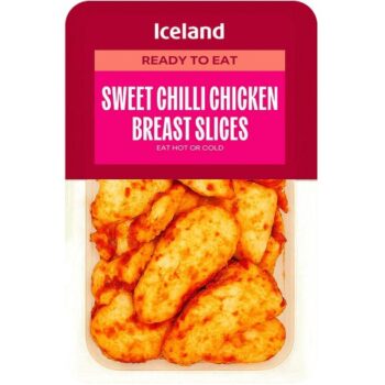Iceland Sweet Chilli Chicken Breast Slices (160g)