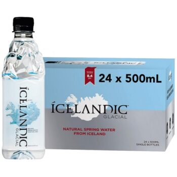 Icelandic Glacial Alkaline Mineral Water rPET Bottle (24 x 500ml)