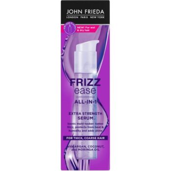 John Frieda Frizz Ease All-in-1 Extra Strength Serum for Thick Hair Pink Serum (50ml)