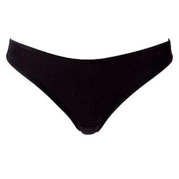 John Lewis Black Cotton Bikini Briefs Size 12 (5)