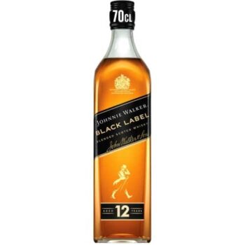 Johnnie Walker Black Label Blended Scotch Whisky 12YO (70cl)
