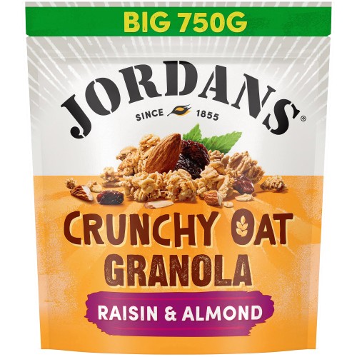 Jordans Crunchy Oat Granola with Raisins & Almonds (750g)