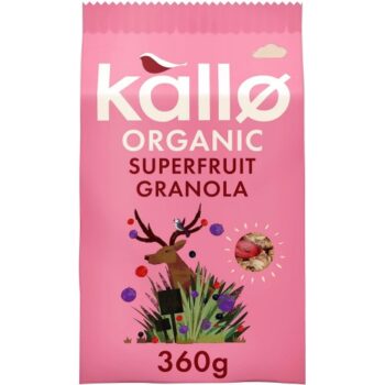 Kallo Organic Superfruit Granola (350g)