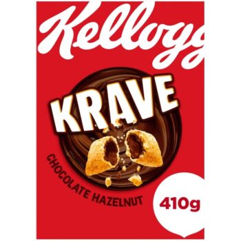 Kellogg's Krave Chocolate Hazelnut Cereal (410g)