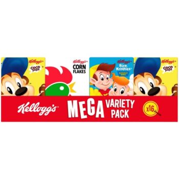 Kellogg's Mega Variety Pack Breakfast Cereal
