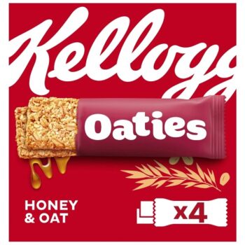 Kellogg's Oaties Honey & Oat Snack Bars (4 x 40g)
