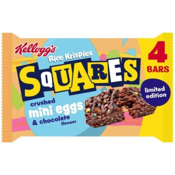 KELLOGG'S RICE KRISPIES SQUARES MINI EGGS & CHOCOLATE FLAVOUR