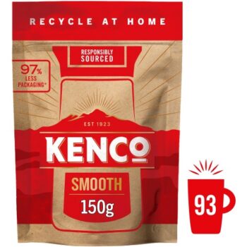 Kenco Smooth Instant Coffee Paper Refill (150g)