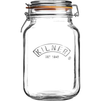 Kilner Klip Top Square Jar (1.5 Litre)