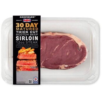 King of Steaks 12oz Thick Cut Sirloin Steak 30 Day Matured