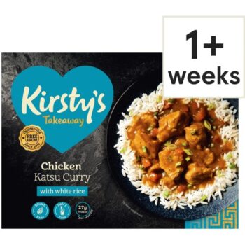 Kirsty's Takeaway Chicken Katsu Curry with Rice (450g)