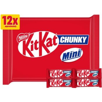 KitKat Chunky Mini Milk Chocolate Bars Multipack (12 x 194g)