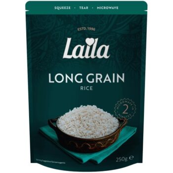 Laila Long Grain Microwave Rice (250g)