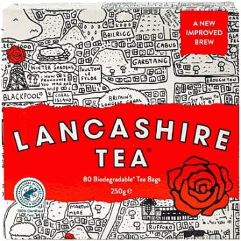 Lancashire Tea 80 Biodegradable Tea Bags (250g)