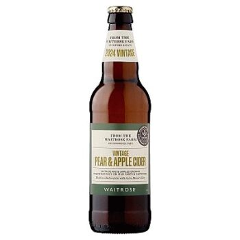 Leckford Estate Vintage Pear & Apple Cider 2024 (500ml)