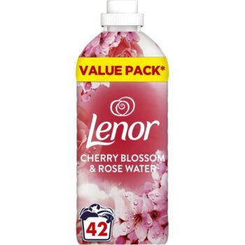 Lenor Fabric Conditioner Cherry Blossom & Rose Water 42 Washes