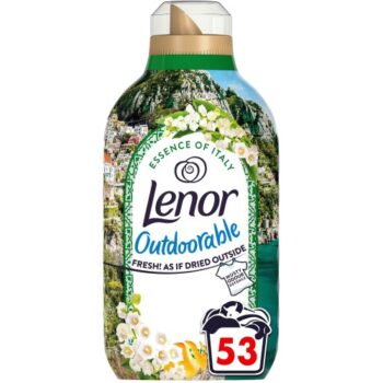 Lenor Outdoorable Amalfi Fabric Conditioner 53 Washes (53w, 742ml)