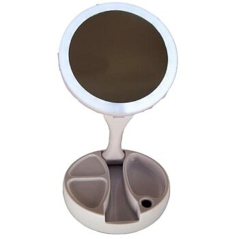 Lifemax Foldaway Lighted Mirror