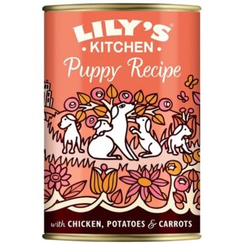 Lily's Kitchen Puppy Recipe with Chicken Potatoes & Carrots (400g)