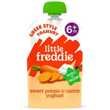Little Freddie Organic Sweet Potato & Carrot Yoghurt Pouch (100g)