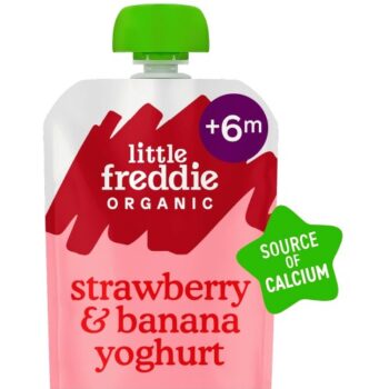 Little Freddie Strawberry & Banana Yoghurt Pouch 6 Months+ (100g)
