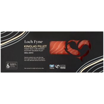 Loch Fyne Kinglas Fillet Of Cured Smoked Scottish Salmon (250g)