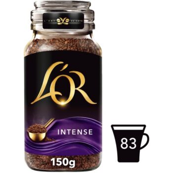 L'OR Intense Freeze Dried Instant Coffee (150g)