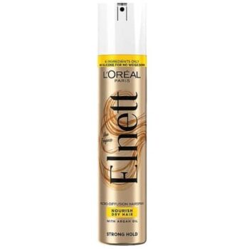 L'Oreal Paris Elnett Nourish Hairspray with Argon oil (200ml)