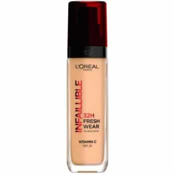 L'Oreal Paris Infallible 24hr Freshwear Liquid Foundation 200 Golden Sand (200g, 30ml)