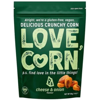 Love Corn Premium Cheese & Onion Crunchy Corn (115g)