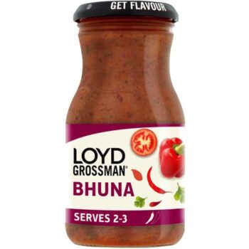 Loyd Grossman Sweet Tomato Bhuna Curry Sauce (350g)