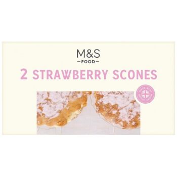 M&S 2 Strawberry Scones (156g)