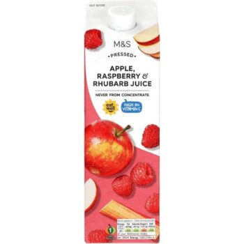 M&S Apple Raspberry & Rhubarb Juice