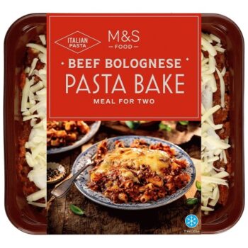 M&S Beef Bolognese Pasta Bake Serves 2 (800g)