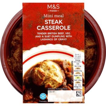 M&S Beef Dumpling Casserole Mini Meal