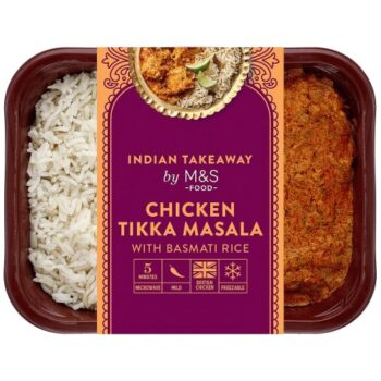 M&S Chicken Tikka Masala with Basmati Rice (400g)