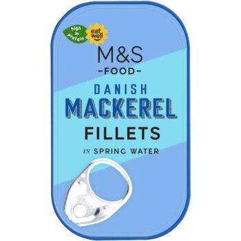 M&S Danish Mackerel Fillets in Spring Water