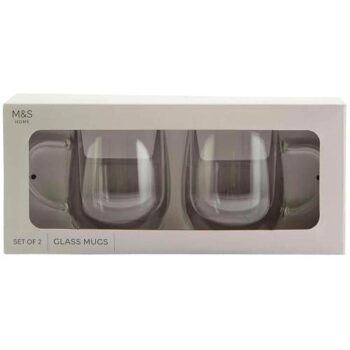 M&S Double Wall Mugs (2)