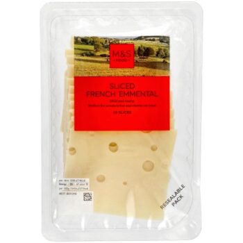 M&S French Sliced Emmental 10 Slices (200g)