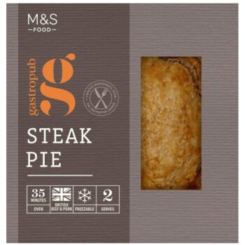 M&S Gastropub Steak Pie Main for Two (500g)