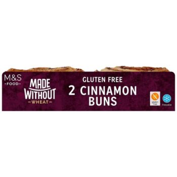M&S Made Without Wheat 2 Cinnamon Buns